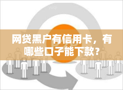 网贷黑户有信用卡，有哪些口子能下款？