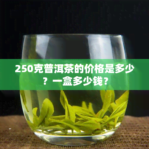 250克普洱茶的价格是多少？一盒多少钱？