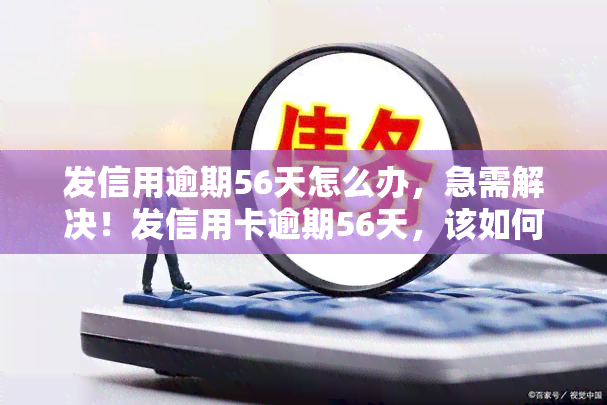 发信用逾期56天怎么办，急需解决！发信用卡逾期56天，该如何处理？