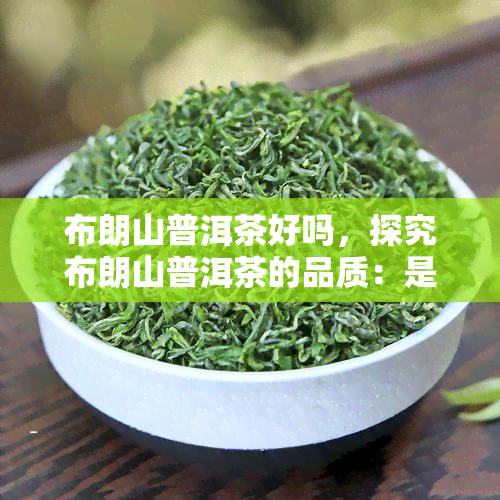 布朗山普洱茶好吗，探究布朗山普洱茶的品质：是否真的好？