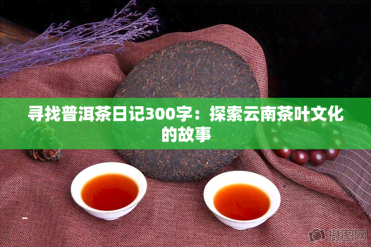 寻找普洱茶日记300字：探索云南茶叶文化的故事