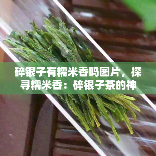 碎银子有糯米香吗图片，探寻糯米香：碎银子茶的神秘味道与独特魅力