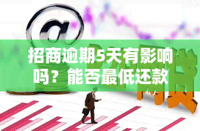 招商逾期5天有影响吗？能否更低还款？