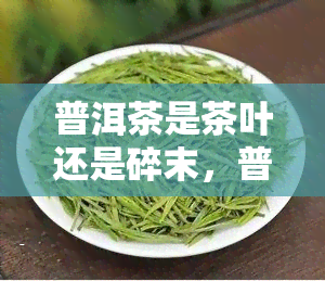 普洱茶是茶叶还是碎末，普洱茶：是茶叶还是碎末？从制作工艺到品饮体验的全面解析