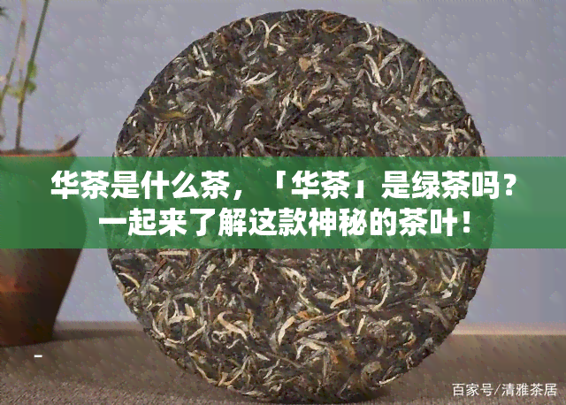 华茶是什么茶，「华茶」是绿茶吗？一起来了解这款神秘的茶叶！