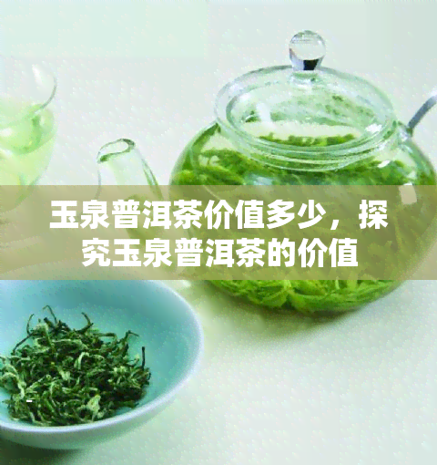 玉泉普洱茶价值多少，探究玉泉普洱茶的价值