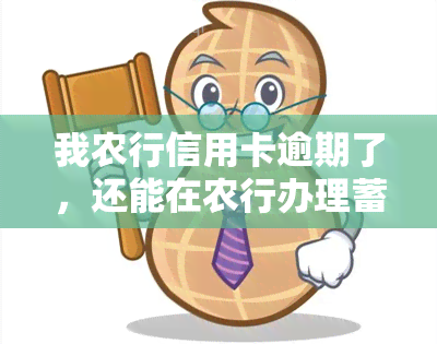 我农行信用卡逾期了，还能在农行办理蓄卡吗？会有影响吗？