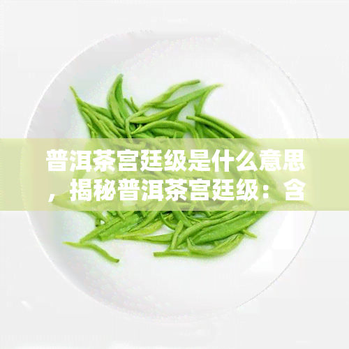 普洱茶宫廷级是什么意思，揭秘普洱茶宫廷级：含义与品质的双重考量