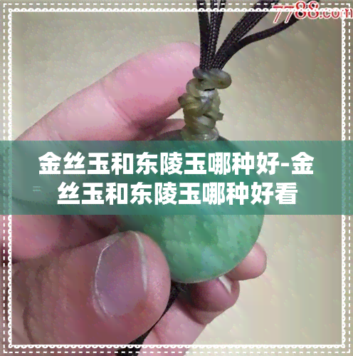 金丝玉和东陵玉哪种好-金丝玉和东陵玉哪种好看