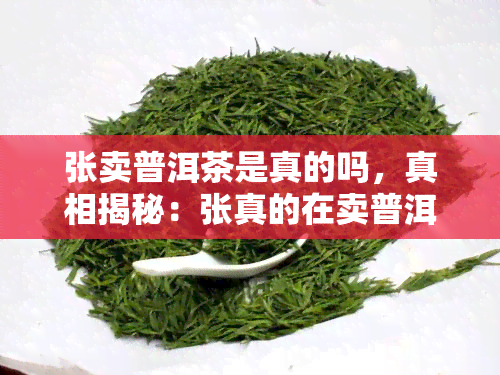 张卖普洱茶是真的吗，真相揭秘：张真的在卖普洱茶吗？