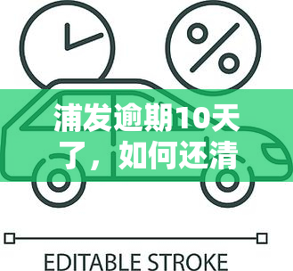 浦发逾期10天了，如何还清？全额还款还是只还下期账单？逾期有何影响？