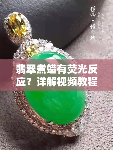 翡翠煮蜡有荧光反应？详解视频教程