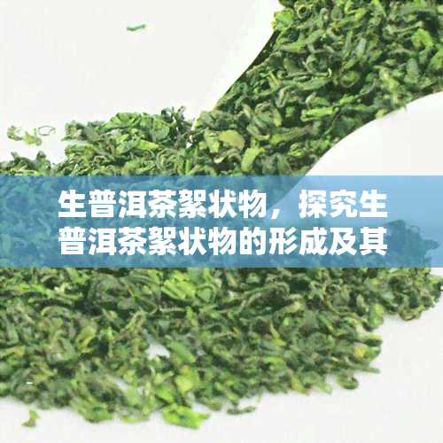 生普洱茶絮状物，探究生普洱茶絮状物的形成及其对茶叶品质的影响