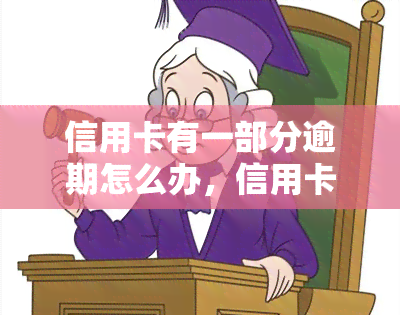 信用卡有一部分逾期怎么办，信用卡逾期未还？教你如何应对和解决