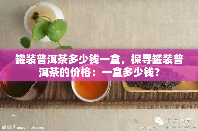 罐装普洱茶多少钱一盒，探寻罐装普洱茶的价格：一盒多少钱？