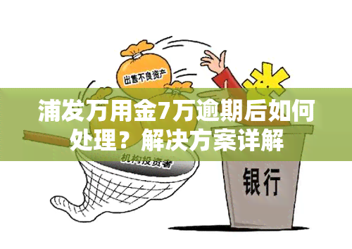 浦发万用金7万逾期后如何处理？解决方案详解