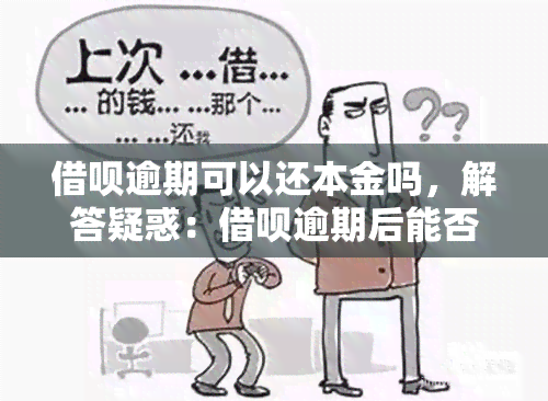 借呗逾期可以还本金吗，解答疑惑：借呗逾期后能否只归还本金？