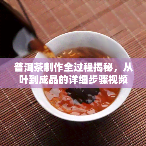 普洱茶制作全过程揭秘，从叶到成品的详细步骤视频