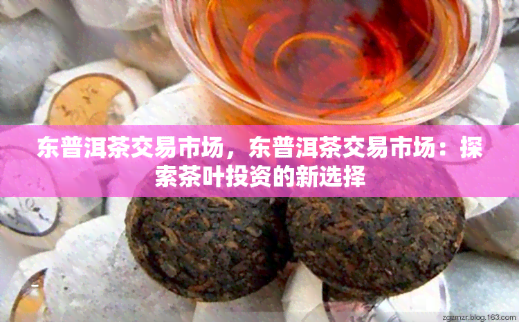 东普洱茶交易市场，东普洱茶交易市场：探索茶叶投资的新选择