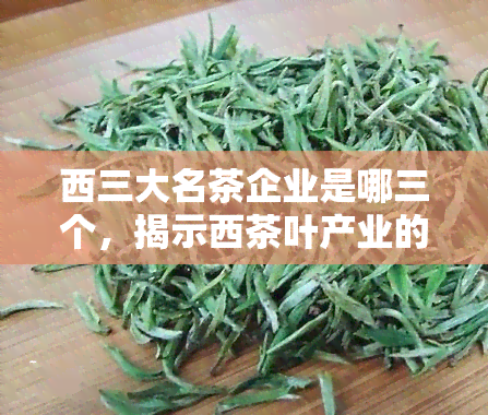 西三大名茶企业是哪三个，揭示西茶叶产业的骄傲：探寻三大知名茶企