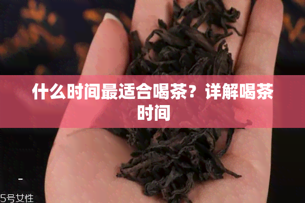 什么时间最适合喝茶？详解喝茶时间