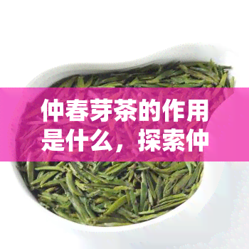 仲春芽茶的作用是什么，探索仲春芽茶的功效与作用