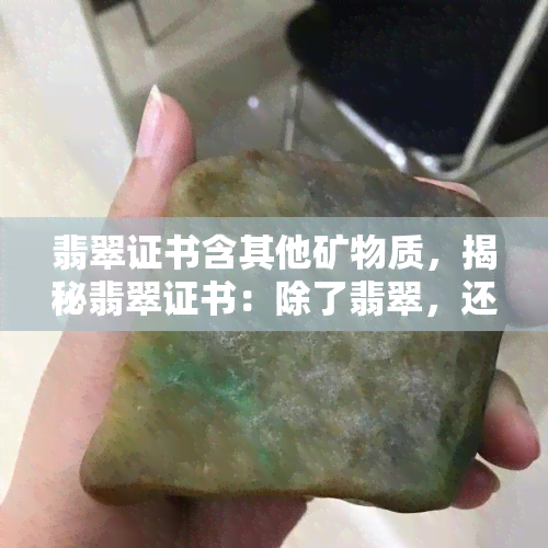 翡翠证书含其他矿物质，揭秘翡翠证书：除了翡翠，还可能含有哪些其他矿物质？