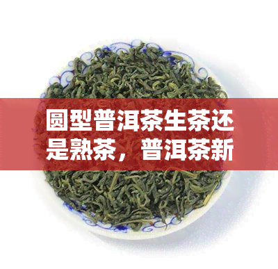 圆型普洱茶生茶还是熟茶，普洱茶新手指南：如何选择圆型的生茶或熟茶？