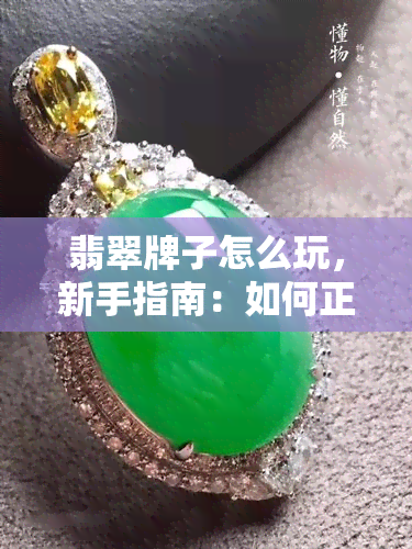 翡翠牌子怎么玩，新手指南：如何正确玩转翡翠牌子？