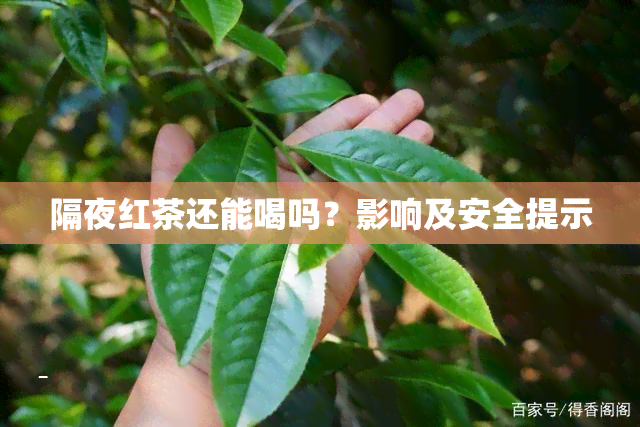 隔夜红茶还能喝吗？影响及安全提示