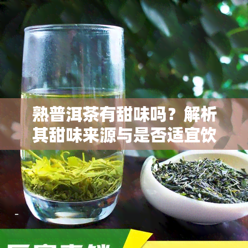 熟普洱茶有甜味吗？解析其甜味来源与是否适宜饮用