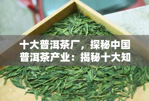 十大普洱茶厂，探秘中国普洱茶产业：揭秘十大知名普洱茶厂！