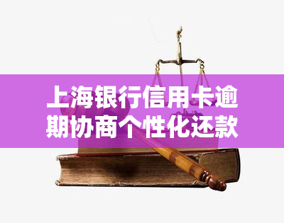 上海银行信用卡逾期协商个性化还款流程及影响详解