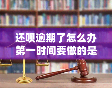 还呗逾期了怎么办之一时间要做的是这件事!，还呗逾期了，别慌！之一时间要做的是这件事！