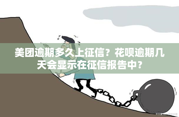 美团逾期多久上？花呗逾期几天会显示在报告中？