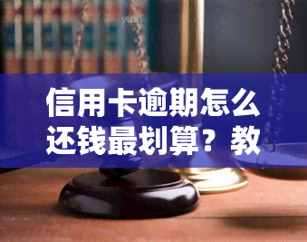 信用卡逾期怎么还钱最划算？教你几招解决还款难题