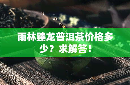 雨林臻龙普洱茶价格多少？求解答！