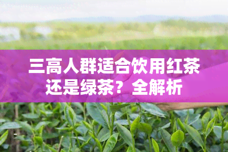 三高人群适合饮用红茶还是绿茶？全解析