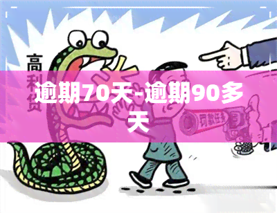 逾期70天-逾期90多天