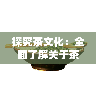 探究茶文化：全面了解关于茶的文化用语与表达