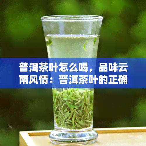 普洱茶叶怎么喝，品味云南风情：普洱茶叶的正确冲泡与饮用方法