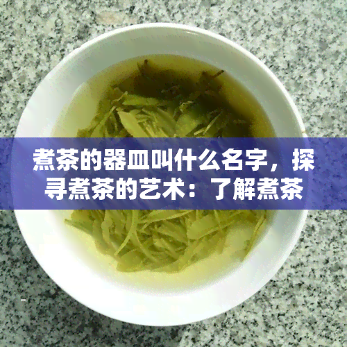 煮茶的器皿叫什么名字，探寻煮茶的艺术：了解煮茶器皿的名称与特点