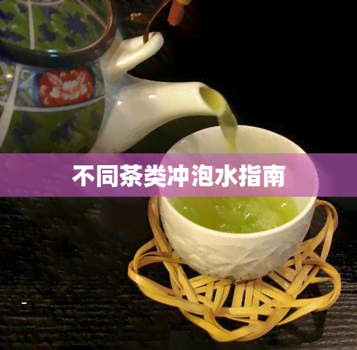 不同茶类冲泡水指南