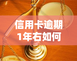 信用卡逾期1年右如何处理？全攻略在此！