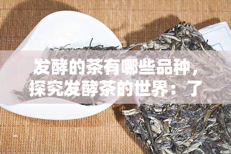 发酵的茶有哪些品种，探究发酵茶的世界：了解其各种品种和特点