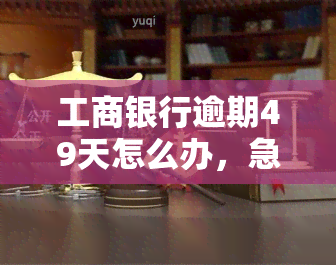 工商银行逾期49天怎么办，急需解决！工商银行贷款逾期49天，应该采取什么措？