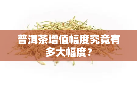 普洱茶增值幅度究竟有多大幅度？