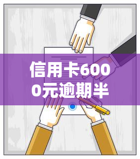 信用卡6000元逾期半年：利息多少？后果如何？