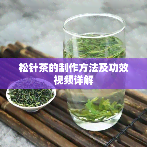 松针茶的制作方法及功效视频详解