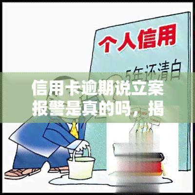 信用卡逾期说立案报警是真的吗，揭秘真相：信用卡逾期被立案报警是否真实存在？